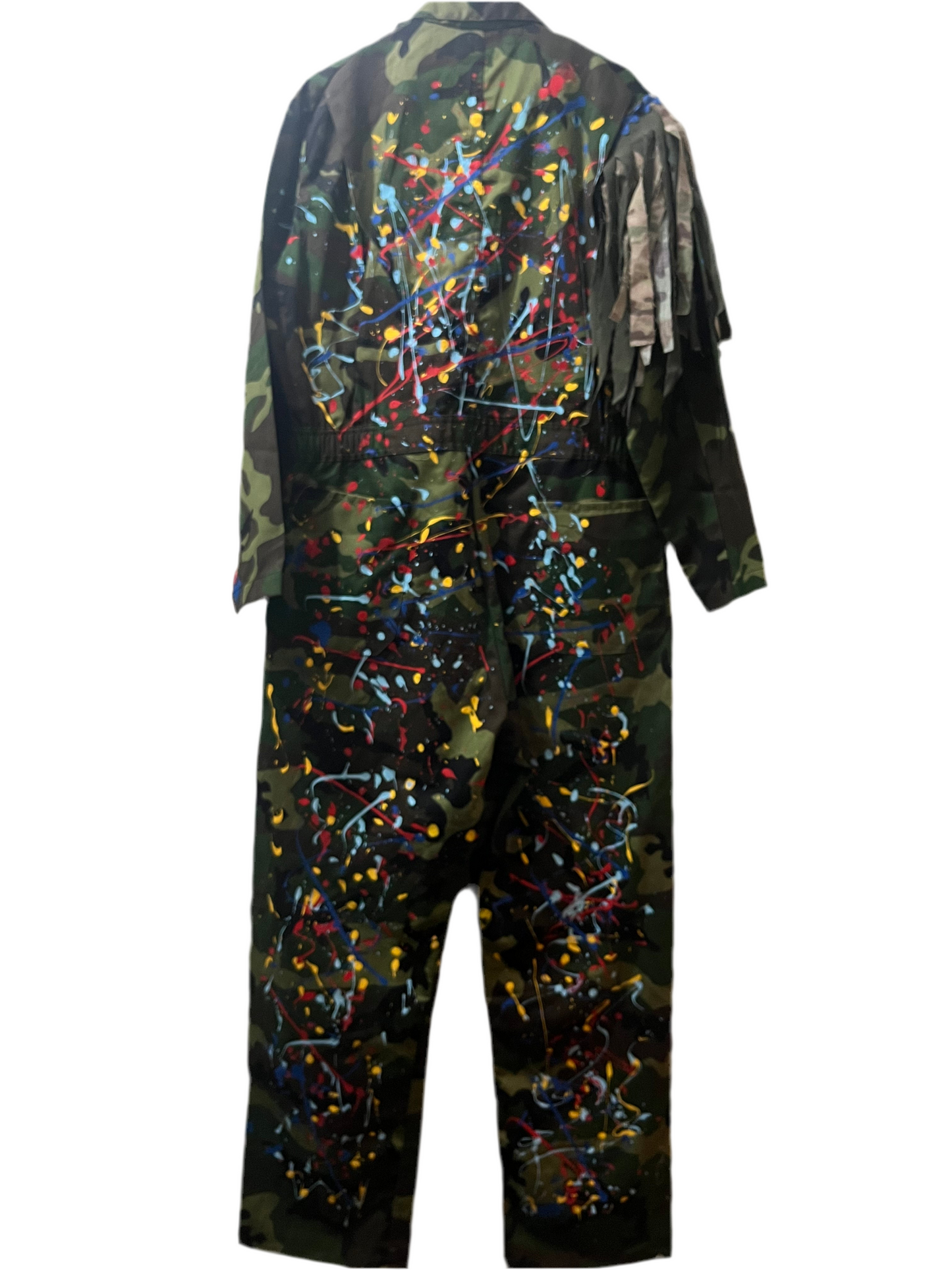 Big Chief Splatter Camo Jumpsuit