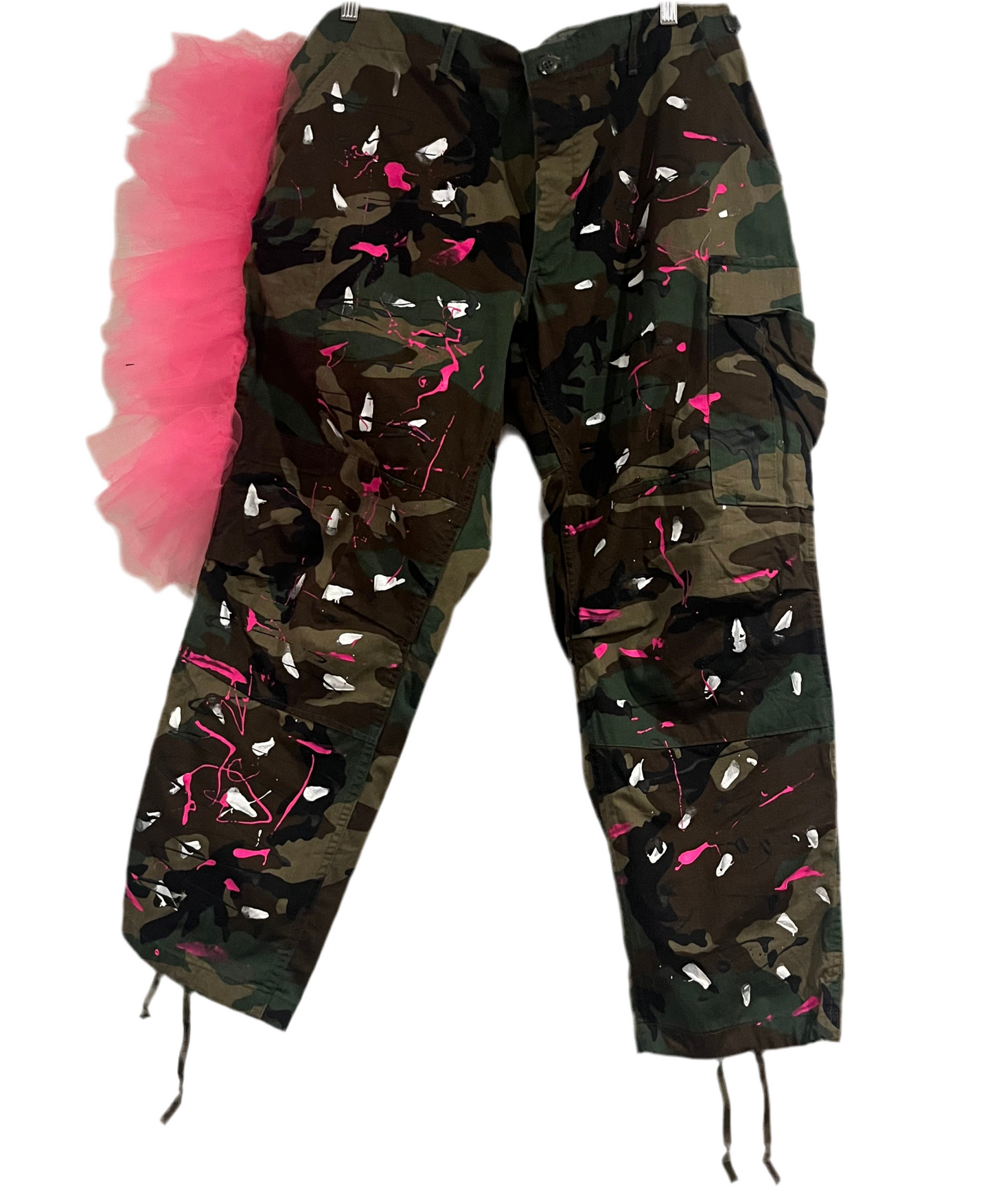 Splash & Ruffles Camo Pants