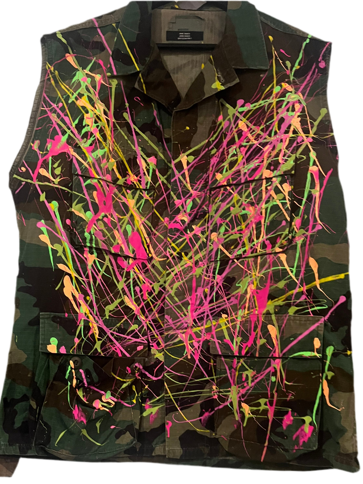 Neon Splash Vest