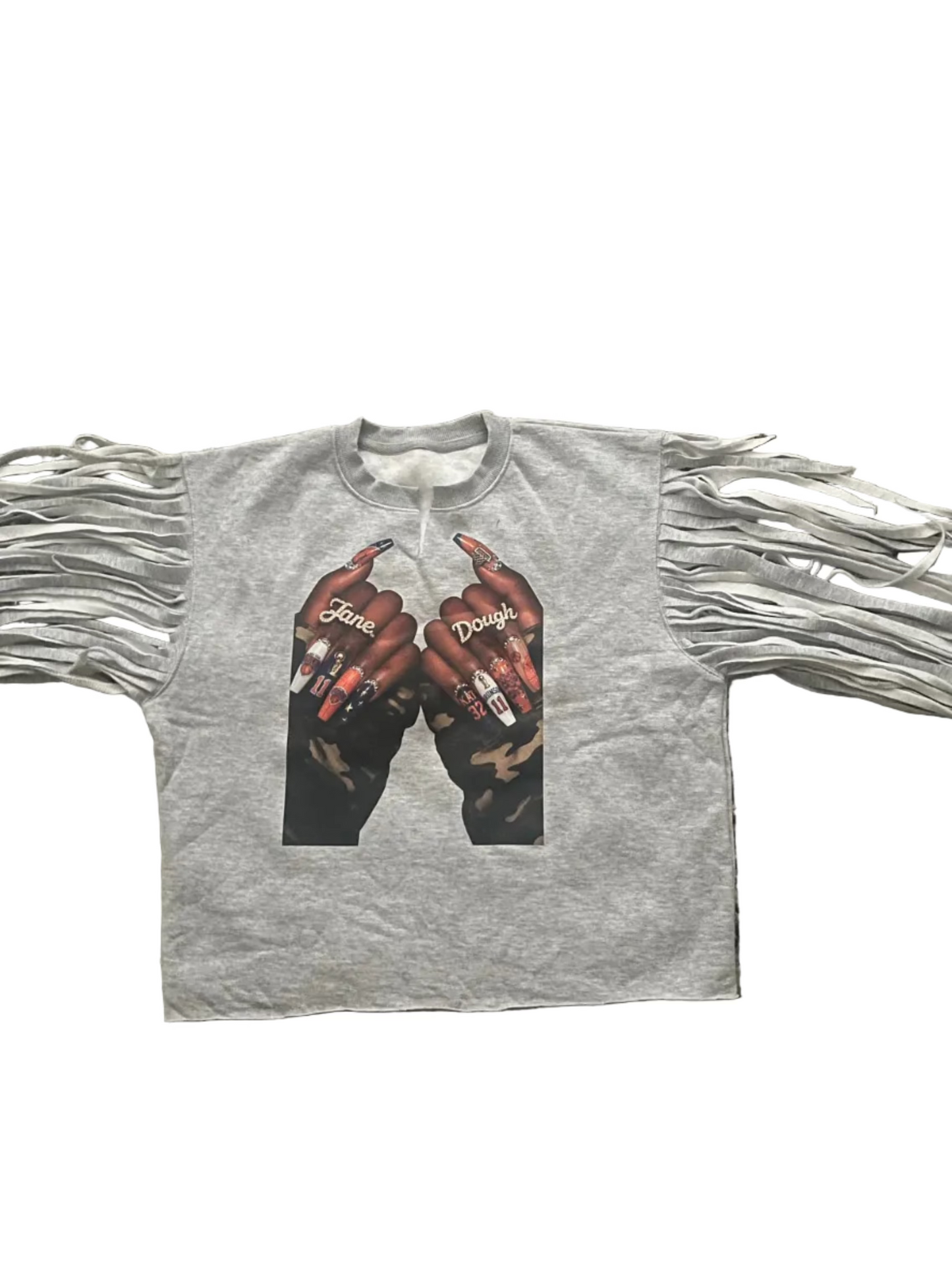 Shredded Knicks Mania Cut off Sweatshirt - PreOrder Available 7/8