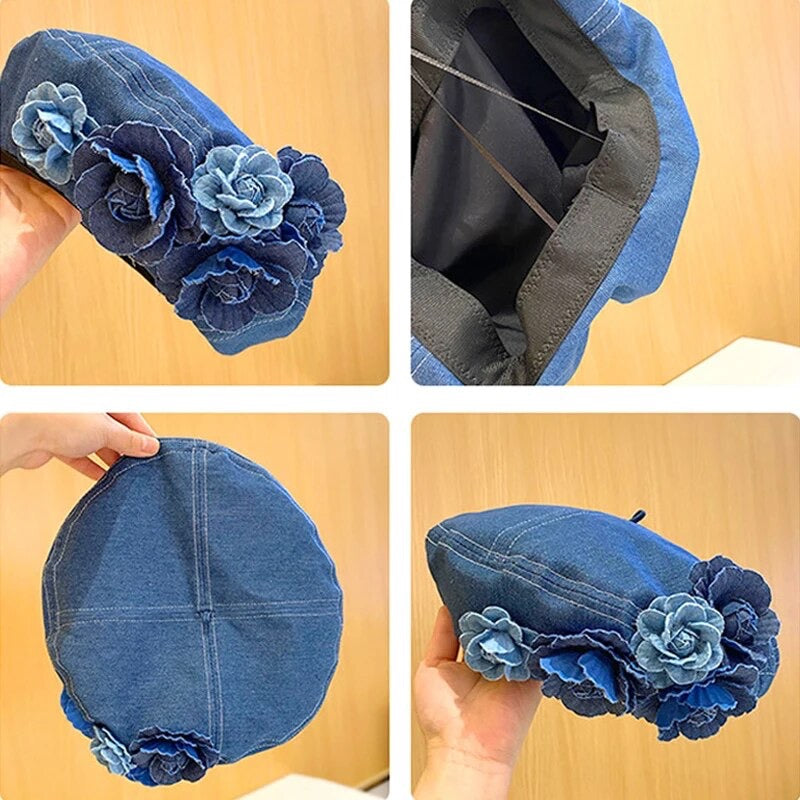 Denim Jane Dough Couture Beret