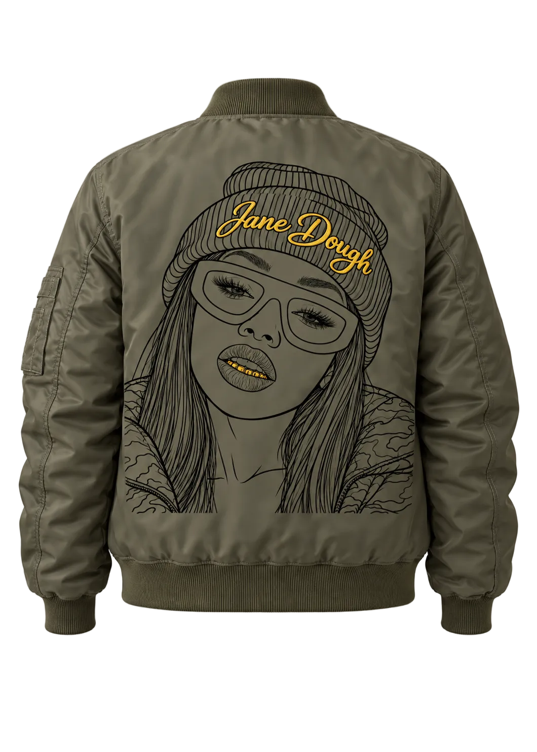 Surplus Olive Bomber Jacket