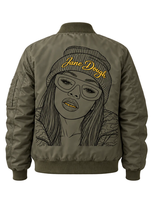 Surplus Olive Bomber Jacket