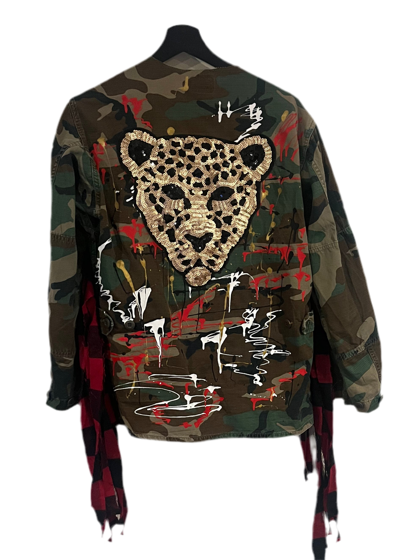 Leopard Splash Camo Jacket