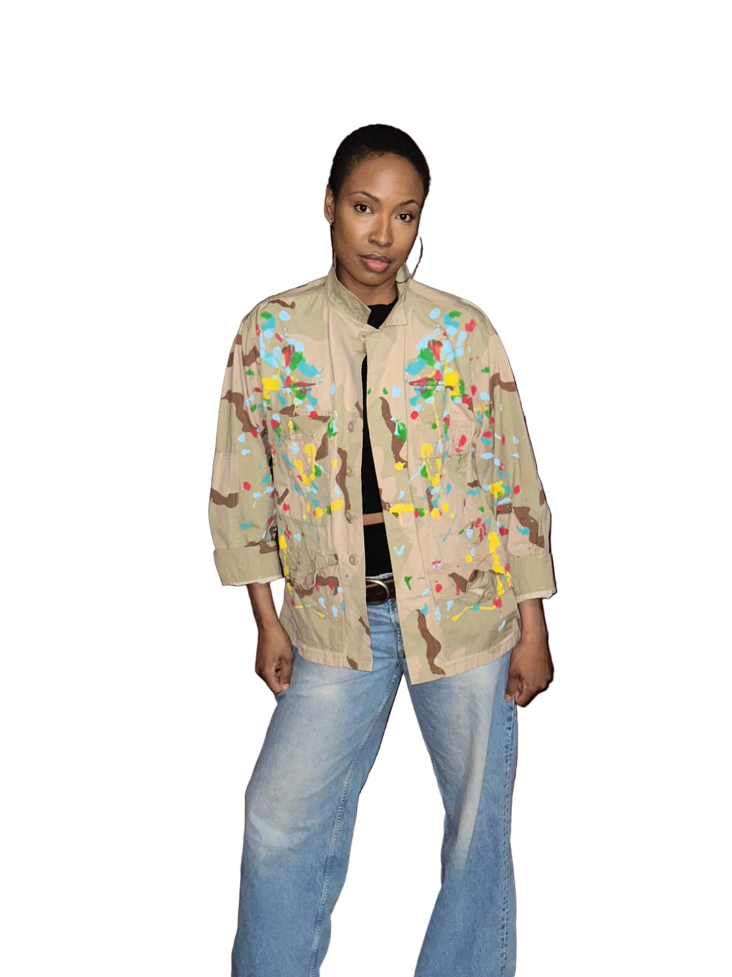 Spring Splash 26 Desert Storm Camo Jacket