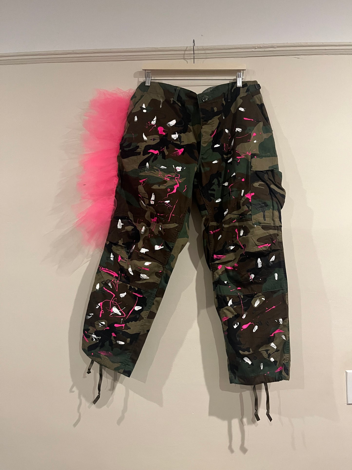 Splash & Ruffles Camo Pants