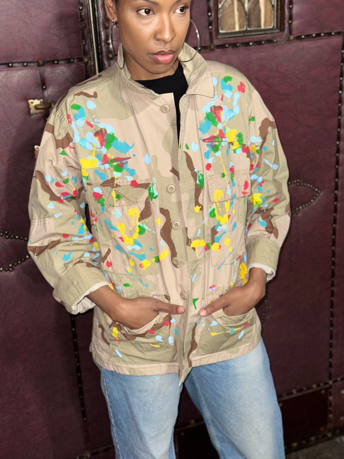 Spring Splash 26 Desert Storm Camo Jacket
