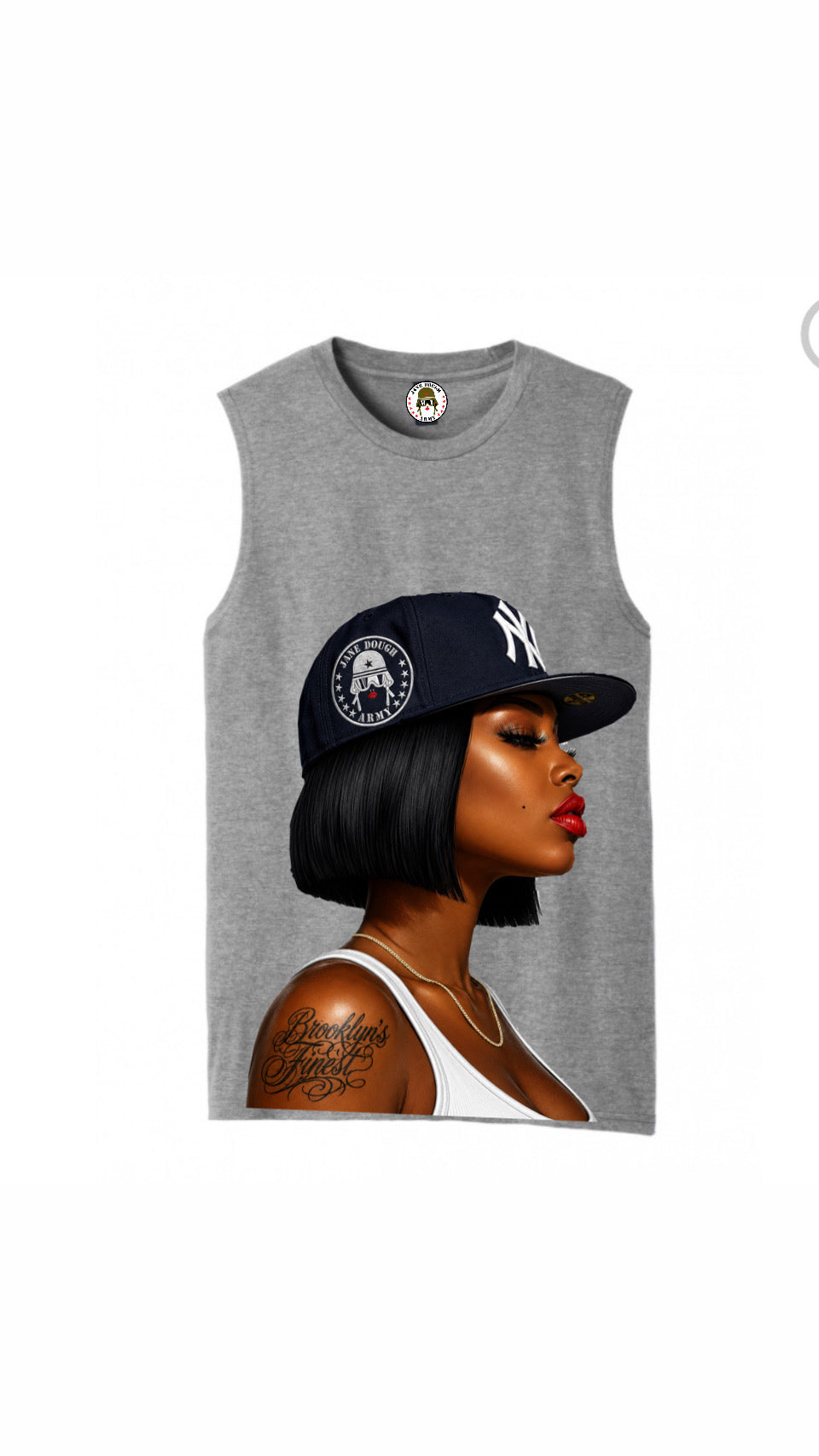 Concrete Jungle Sleeveless Tee Shirt - ships 7/9/26