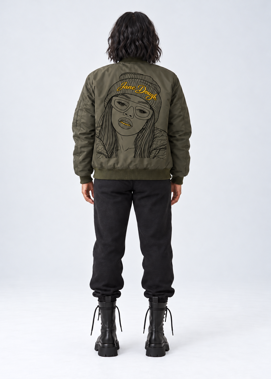 Surplus Olive Bomber Jacket